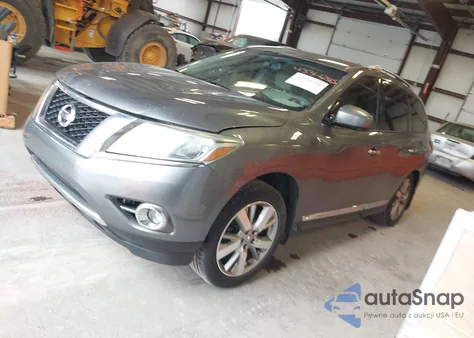 2016 Nissan Pathfinder Platinum from USA, damaged, VIN 5N1AR2MM6GC635523